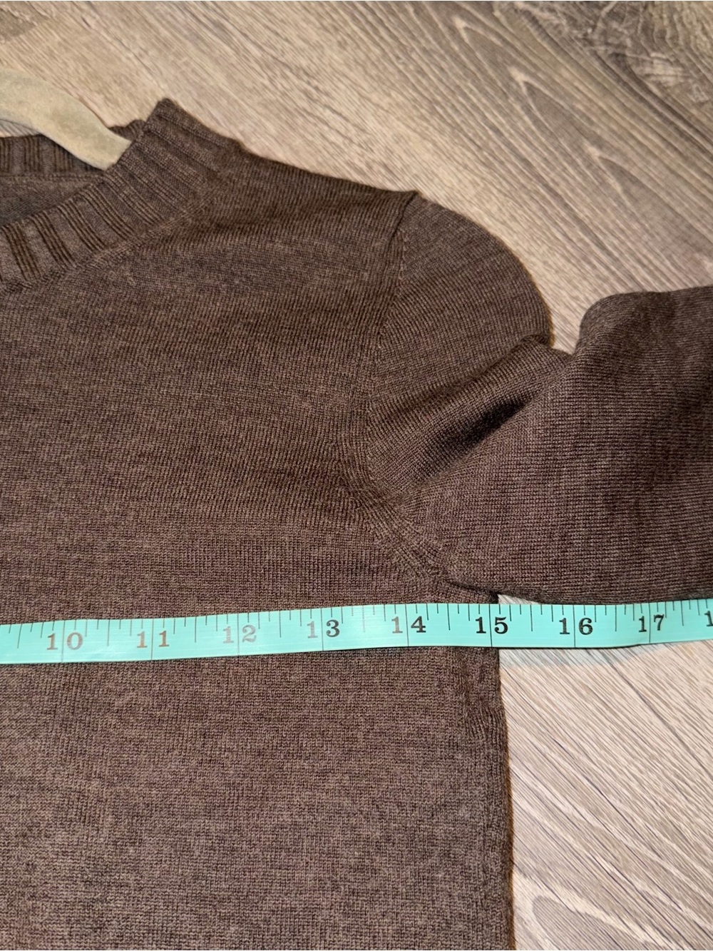 Banana Republic Brown extra fine Italian merino Button-Front cardigan sweater XS - Picture 9 of 12
